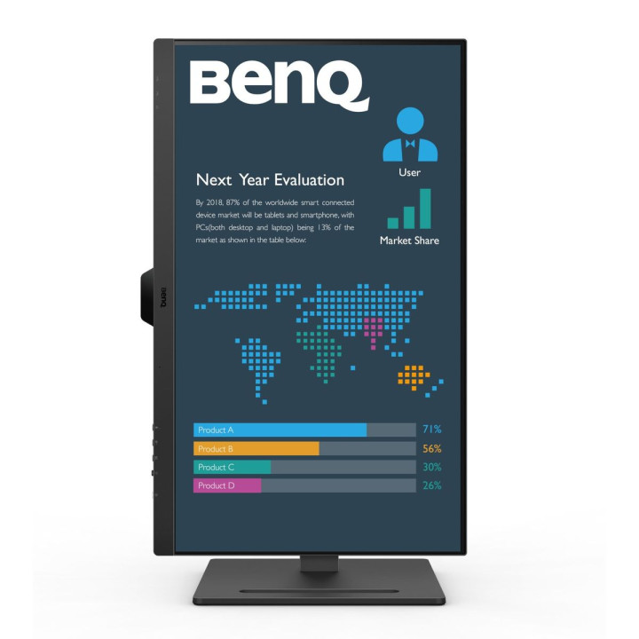 BENQ 27  IPS QHD 2560X1440 USB-C 65W DPX1HDMIX1